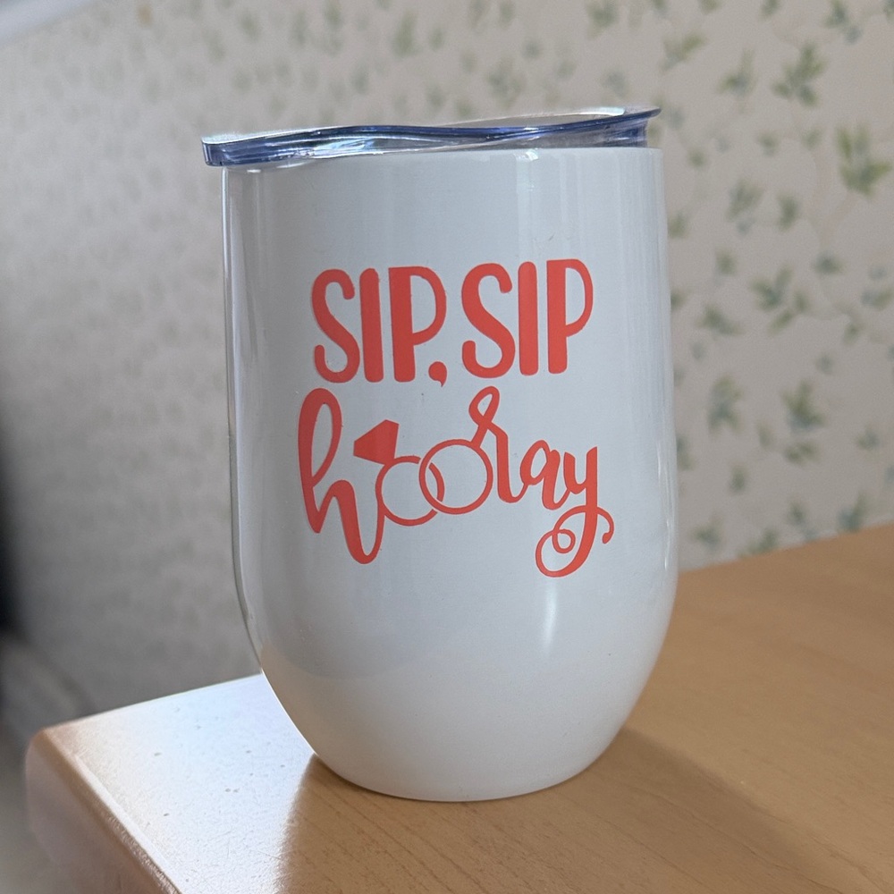 White Bride Tumbler